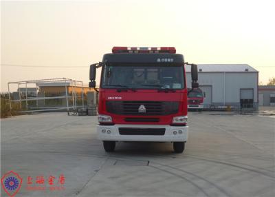 China Sapadores-bombeiros comerciais novo Truck dos assentos da circunstância seis com o cacifo do obturador do rolo à venda
