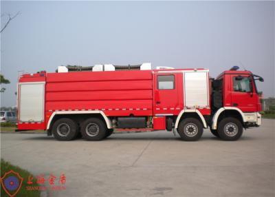 China 440KW 8×4 Drive Heavy Duty Fire Trucks with Separate Crew Room Six Seats for sale