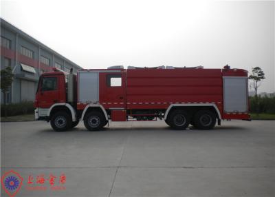 China Powerful Engine Wildland Fire Trucks , Steel Frame Pedal Plate Fire Brigade Truck for sale