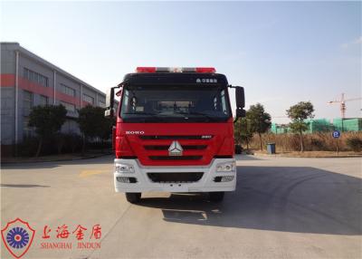 Cina 276kw veicolo di estinzione di incendio della schiuma dell'azionamento di potere 6x4 con la doppia carrozza della struttura di fila in vendita