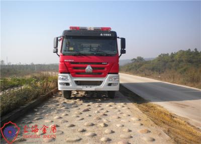 China Max Power 276KW brandweerwagen met 90L/S stromingspomp en draaibare cabine Te koop