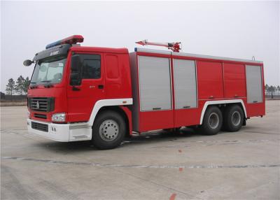 China 6x4 Drive Six Seats Water Tank Firefighting Truck with Flattop Length Cab for sale
