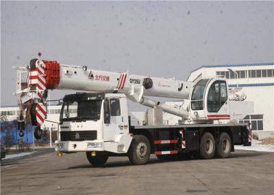 China 0-2R/Min Flatbed Hydraulic Truck with Crane Max. Rated Lifting Weight 25000kg for sale