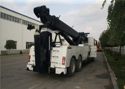 China H Series 8x4 Drive Heavy Duty Road Wrecker Truck Max Hanging Weight 25000KG for sale