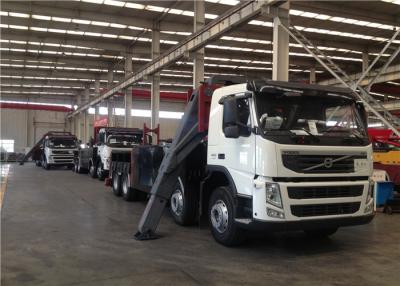 China 2 Persons Heavy Duty Road Wrecker Truck Flatbed Wrecker with Volvo Chassis for sale