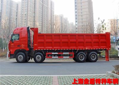 China 540HP SINOTRUK HOWO T7H Heavy Duty Truck 8x4 8.5m Dump Truck 15.37 Ton for sale