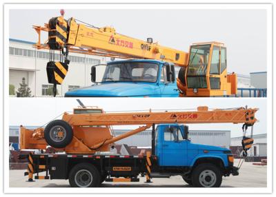 China 11400kg GVW 17.5m Main Boom's Hydraulic Truck Crane with Hanging Hook for sale