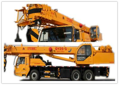 China 25 Ton Hydraulic Truck Crane 2500r / Min Rotate With Full Load 30000kg for sale