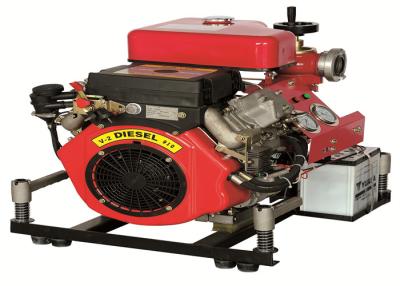 China Threaded Type Diesel Driven Fire Pump Middle Pressure Connection Mode for sale