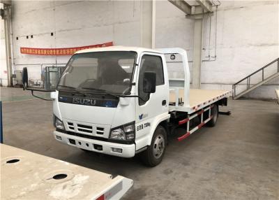 China Flatbed Wrecker Tow Truck 1500kg Rated Lifting Weight Working Stroke 2680mm for sale