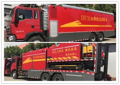 China Fire Fighting Emergency Rescue Vehicle With Flood Drainage System Diesel Fuel for sale
