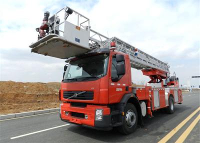 中国 90km/H 32M 4×2 2100rpmの空気梯子の普通消防車 販売のため