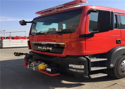 China DN65 SS304 8 Crew 90km/H  30L/s Fire Fighting Truck for sale