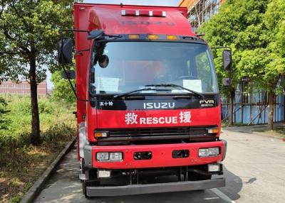 中国 いすゞシャーシ 18 トン容量 6 席 4500mm ホイールベース消防車 販売のため