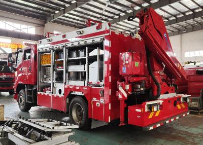 China 177KW 4x2 Drive 95Km/H 98 pcs Fire Equipment Emergency Rescue Vehicle for sale