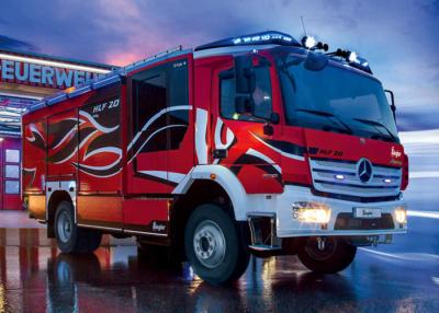 Китай Пожарная машина аэропорта привода управлением 3000LPM 4x4 PLC быстрая продается