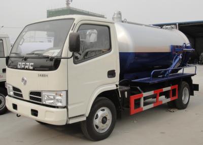China LHD Vacuum Foton 4000 Liters Sewage Suction Truck for sale