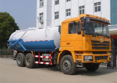 China Diesel 12CMB Euro 4 Gearbox 190HP Sewer Suction Truck for sale