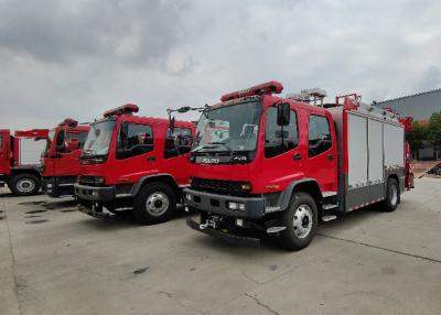 China Aluminum Alloy 4x2 Drive Water and Foam Combined Fire Truck for Fire Suppression for sale