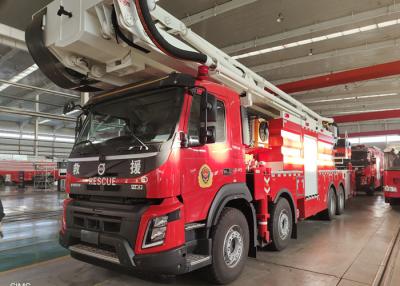 China Shanghai Jindun Full Authorized Water Tower Fire Truck (31000kg 6×4 Driving) for sale