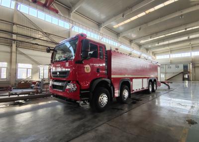 中国 15270kg 6x4ドライブPumper水タンカーの普通消防車22mの回転直径 販売のため