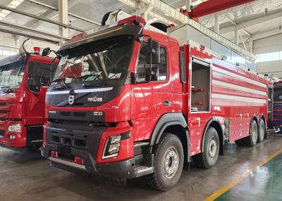 China 369Kw 8x4 Drive Water Tower Fire Truck Fire Engine Vehicle 60m Working height for sale