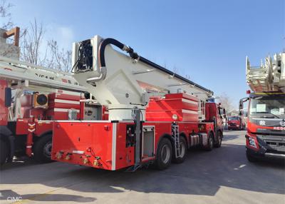 China 44m Working Height 320kw Aerial Hydraulic Platform Fire Truck with Work Cage for sale