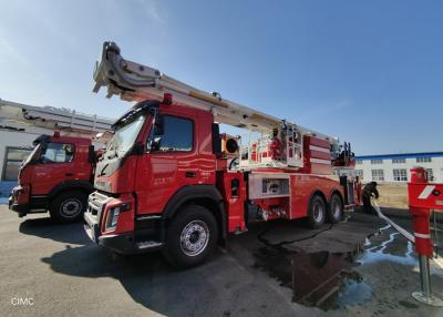 Κίνα 6×4 ευρο- όχημα πυρκαγιάς πλατφορμών εργασίας εκπομπής 6 εναέριο με σκάλα πηδαλίων 22m την εναέρια προς πώληση