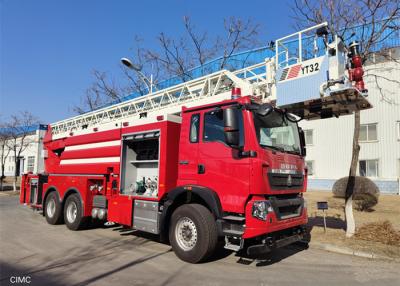 China CCC Certificated Aerial Work Platform Fire Rescue Vehicles with 30m Aerial Ladder for sale
