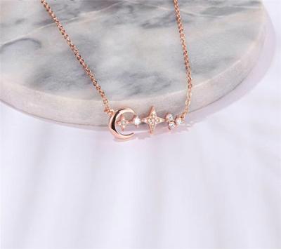 China New 925 sterling silver necklace hot jewelry personality pattern design women necklace for sale