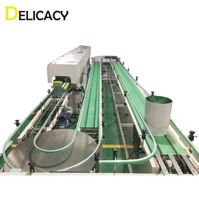 China Linha de transporte de fabricação de latas de ferro eficiente para máquina de fabricação de latas de estanho à venda