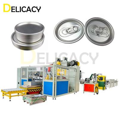 China Máquina automática de fabricação de tampas de alumínio Easy Open End (EOE) para latas de bebidas à venda