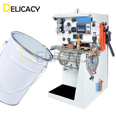 China Highly Efficient Semi Automatic Welding Machine For Round Tin Can Iron Containers en venta