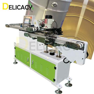 China Automatic Metal Can Coating Machine With Internal And External Spray Conveyor Te koop