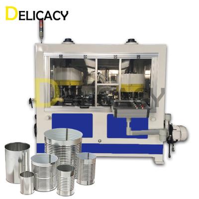 China Innovative Combination Machine For Milk Powder Tin Flanging Rib Rolling Sealing Processes for sale