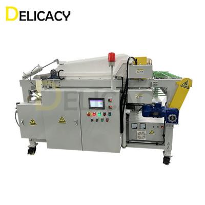 China Automatic Tinplate Sheet Electrostatic Waxing Machine For Tin Can Making Te koop