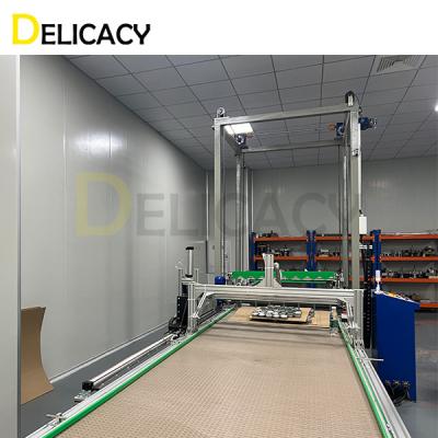 中国 Automated Tin Can Palletizing Machine Enhancing Production Efficiency With Smart Palletizing System 販売のため