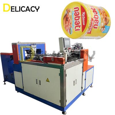 China Biscuit Can Body Locking Machine Efficiently Seal Your Biscuit Containers for sale