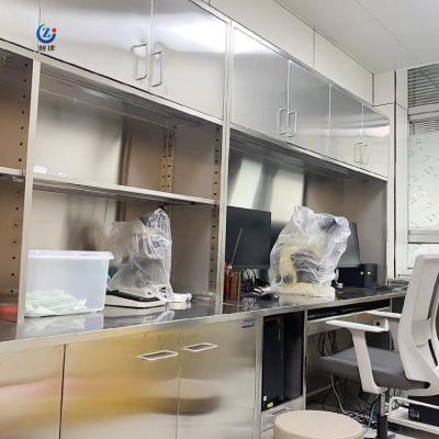 China Roestvrij roestvrij staal laboratoriumbank zwaar laboratorium centrum tafel L750 * 850mm Te koop