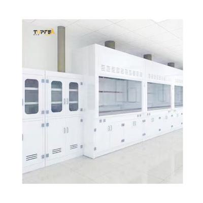 China Integrated Structure PP Fume Hood For Lab Low Noise Chemical Resistant for sale