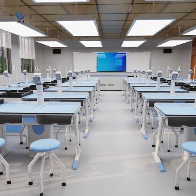 China Fisica escolar Muebles de laboratorio Display Mesa de trabajo de laboratorio Certificado ISO en venta