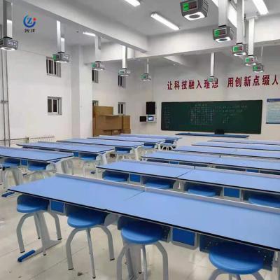 China Square Physics Lab Furniture For School Classroom Movable Customized for sale