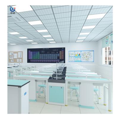 China Mobiliário de laboratório de biologia à prova d'água Mesa de laboratório de sala de aula à venda