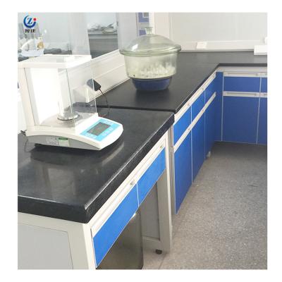 China Anti Corrosion Lab Tables Work Benches Wall Mounted Laboratory Furniture H850mm for sale