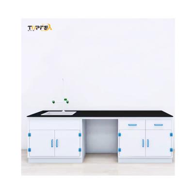 China Anti Alkali Lab Benches With Storage for sale