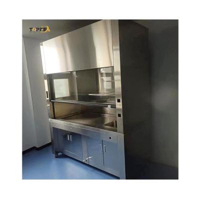 China Safety Stainless Steel Fume Hood , Alkali Proof Lab Fume Hood ISO Certified for sale