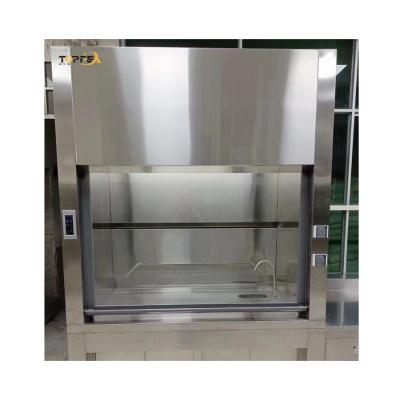 China Ergonomic Stainless Steel Fume Hood Cabinet Customized Acid Resistant for sale