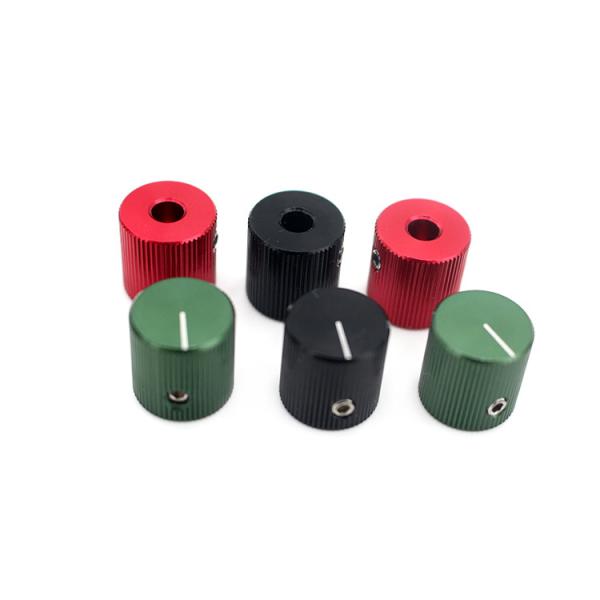 Quality Plastic Bakelite Potentiometer Knobs , 6mm Shaft Knobs For Electronic Accessorie for sale