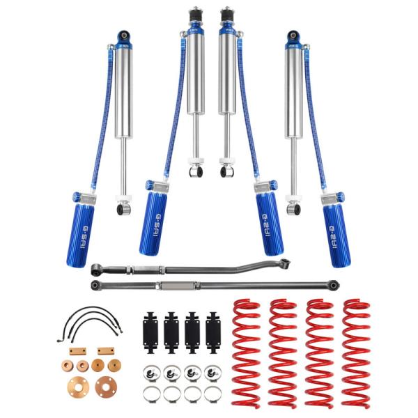 Quality 4x4 Off Road Adjustable Auto Shock Absorbers Nitrogen Suspension kits For Suzuki for sale