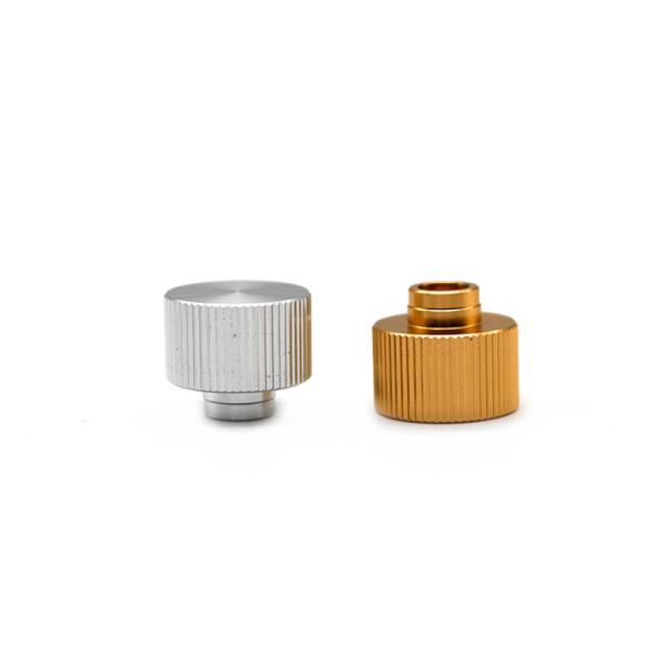 Quality Brass Custom Knobs Rotary Volume Control Knob 6mm Knurled Shaft Potentiometer for sale